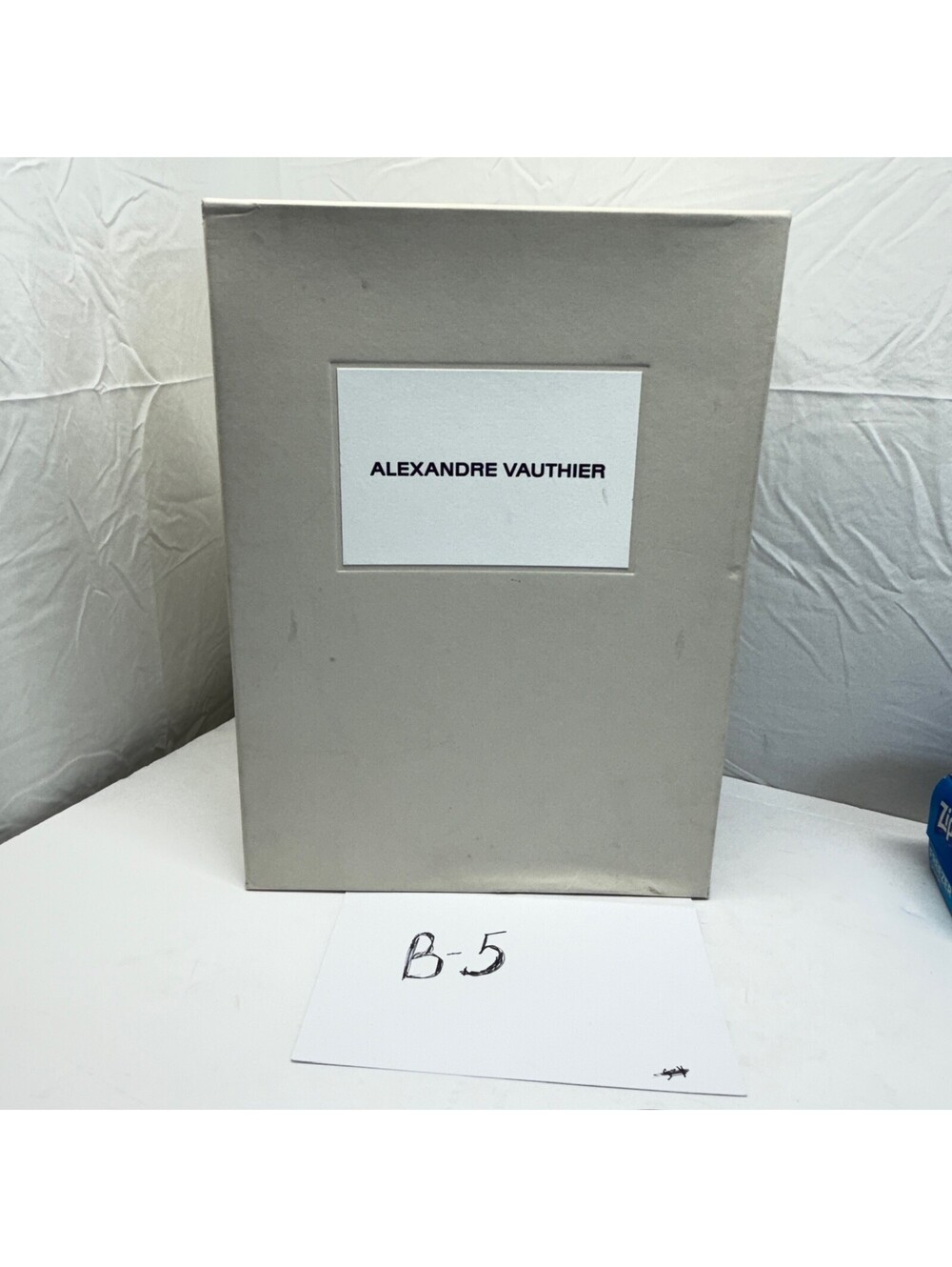 Alexandre‎ Vauthier Elsasandal Silver Strass emty box